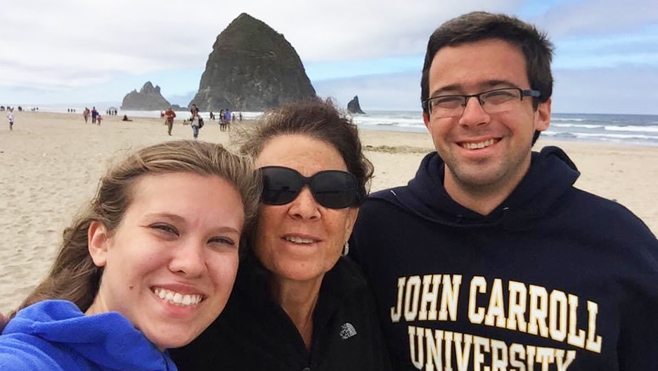 Will Hudson at the beach with his mom and sister. Will is the namesake of The Power of Will, an organization that offers quality of life grants to sarcoma patients.