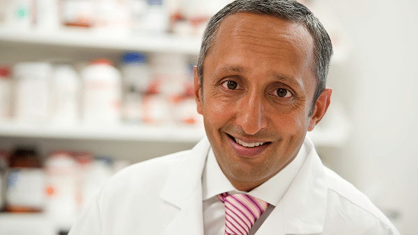 Close up of Dr. Chand Khanna
